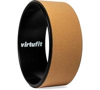 Ruota dello yoga VirtuFit en liège Premium Marron 33 cm