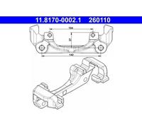 Forcella pinza freno ATE 11.8170-0002.1