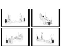 GH GH-464778 Supporto Pinza freno per VW Golf IV Schrägheck (1J1) POLO (9N) BORA