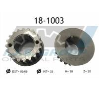 Ruota dentata, Albero a gomiti Cinghia dentata 18-1003 IJS GROUP per RENAULT