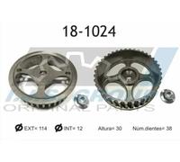 Ruota dentata albero intermedio Cinghia dentata 18-1024 IJS GROUP per RENAULT