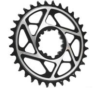 Ruota dentata per bicicletta MTB Narrow Wide CNC, in alluminio, a 3 fori, compatibile con gruppo a manovella SRAM, robusta, facile da usare, resistente alla ruggine, colore nero (40T Sheet)