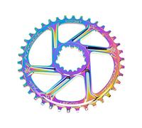 Ruota dentata per mountain bike, 6 mm, ruota dentata 32T/34T/36T/38T Narrow Wide per bicicletta Sram XX1 X9 XO X01 GXP (38T colorato)