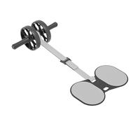 Ruota d'esercizio addominali | Ruota 'esercizio addominale con banda di resistenza | Attrezzatura per allenamento ABS | Slim Waist Home Fitness | addominale | Roller di allenamento per la fo