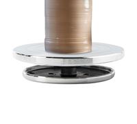 Ruota di Banda | Ruota in Metallo di Decorazione di ceramiche | Attrezzatura per Utensili per tavoli da Tavolo Artistico Multifunzionale per la Classe di officine in Studio