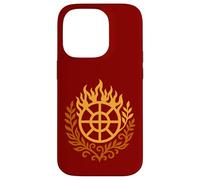 Ruota di Fuoco Litha Simbolo del Solstizio d’Estate e dell Custodia per iPhone 14 Pro