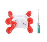 Ruota di guida in ABS da 120 mm per telecamera di ispezione per tubi da 23 mm, accessorio con puleggia per telecamere fognarie, design resistente all'usura per tubi con diametro 1