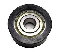 Ruota di limite del vogatore in plastica resistente con cuscinetti in acciaio al carbonio per un uso fitness affidabile