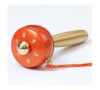 Ruota di preghiera manuale, Ruota di preghiera, Utilizzato for preghiera, benedizione, meditazione, rilassamento, yoga(Orange)
