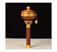 Ruota di preghiera, Ruota di preghiera tibetana, Ruota di preghiera buddista, Ruota di preghiera buddista a gomito Lega di buddismo tibetano Mano di mantra di sei parole(Oro)(Gold)