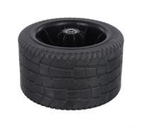 Ruota di ricambio da 20,3 cm con pneumatico in PU 20 x 7 5 per carrello da campeggio e carrello da spiaggia, compatibile con carrello della spesa e passeggino, materiale con colla dura (10 cm)