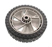 Ruota di ricambio da 20,3 cm per tosaerba modello 73404563 e 11AA1BW799, offre durata e migliore navigazione su superfici ruvide del prato (1 pezzo)