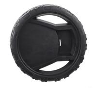 Ruota di ricambio per idropulitrice Karcher K2 K3 5.515-298.0 compatibile con K2 Premium per modelli Hummer kit ruota posteriore nera duratura (1 confezione)