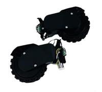 Ruota di ricambio per robot aspirapolvere compatibile con MOVA per modelli P50 Ultra Z50 Ultra E40 Ultra, sinistra destra, ruote principali per un funzionamento silenzioso e regolare su legno duro