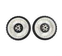 Ruota di ricambio per tosaerba da 20,3 cm con cuscinetto e puleggia per riciclatore Toro, compatibile con OEM 115-4695 138-3216 115-4668| Adatto ai modelli 20332 20333 20334 20338 20352 (2 pezzi)