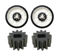 Ruota di ricambio per tosaerba da 20,3 cm con cuscinetto per modelli Toro, compatibile con OEM 115-4695 138-3216 115-4668 | 38 denti Drive Gear Push Mower Part (2 pezzi)