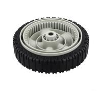 Ruota di ricambio per tosaerba da 20,3 cm con larghezza 0,75 e mezzo foro per artigiani, modelli di macchine da giardino, compatibile con i codici articolo 634-0190A e 734-04581 (1 pezzo)