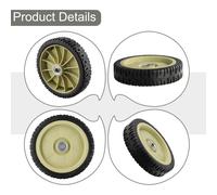 Ruota di ricambio per tosaerba per modelli a spinta manuale facile da navigare i