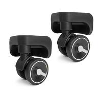 Ruota di ricambio per valigie per bagagli, cuscinetto a rulli, riparazione di ruote resistenti, 1 paio, Uno