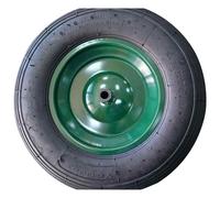 Ruota Di Ricambio Verde Senza Asse Per 840338 Ruote Per Carrelli Da Giardino