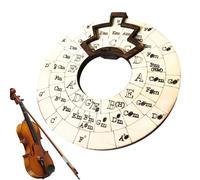 Ruota di - Ruota di per chitarra unica, strumento musicale rotondo in legno | Guida rapida per la scrittura di canzoni ed esplorazione musicale, strumenti essenziali per chitarra