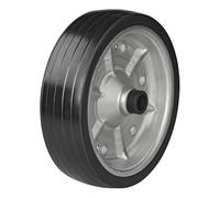 Ruota di Scorta per Metall-Felge Con Vollgummi-Reifen Grande 220 X 65 MM 500 KG