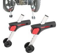 Ruota di supporto anti-allargamento per sedie a rotelle, dispositivo ribaltabile posteriore, rotella per sedia a rotelle elettrica, accessori per anziani e disabili