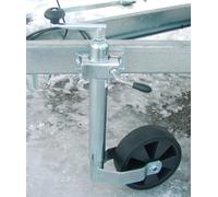 Ruota di supporto con cerchio in plastica 220 x 70 roulotte rimorchio barca 1...