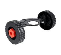 Ruota di supporto for tosaerba, accessorio for ruote di supporto regolabili, ruota ausiliaria staccabile for tagliaerba, trimmer a cambio rapido