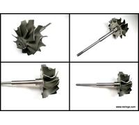 Ruota e albero turbina turbocompressore 58,3/74,3/0+11 TW30-024 Garrett-CN