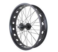 Ruota Fat Bikes 20/24/26x4.0'' Ruota Anteriore Per Bici Da Neve Lega Di Alluminio Sgancio Rapido 135 Mm/195 Mm Mozzo Anteriore 14 G(Front_24")