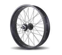 Ruota Fat Bikes 20/24/26x4.0'' Sgancio Rapido 135 Mm Snow Bike/Beach Bike Ruota 6 Bulloni Freno A Disco Per 7-10 Velocità Rotary(Rear,24'')