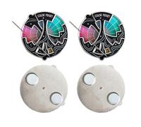 Ruota fidget colorata, perno smaltato colorato, ruote colorate per l'artista, 20 colori, per identificare rapidamente le relazioni tonali, spilla 3 in 1 con portachiavi e magnete per alleviare l'ansia