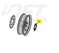 RUOTA FONICA POSTERIORE SYM JOYRIDE TCS EURO5+ 300 2026 LJ30W8-IT