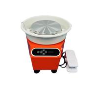 Ruota For Ceramica Elettrica Con Display LCD Touch, Macchina For La Formatura Della , For Argilla Da 350 W, Scultura In Fai Te For Principianti, Arte E Artigianato Velocità Regolabile E Stabile