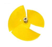 Ruota gialla 9995269-R1 per robot da piscina Dolphin, per dx3, per serie dx4, DX5, C5 & 2x2, robusto pezzo di ricambio per prestazioni di pulizia ottimali e flusso d'acqua (con viti)