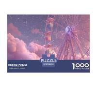 Ruota gigante Puzzle 1000 Pezzi Gioco di Sfida per Adulti e over 12 Anni Romantico Gioco di Puzzle Gioco Educativo Famigliare Regalo per la Decorazione Domestica 38x26cm 1000pcs