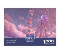 Ruota gigante Puzzle 1000 Pezzi Gioco di Sfida per Adulti e over 12 Anni Romantico Gioco di Puzzle Regalo per la Decorazione Domestica 70x50cm 1000pcs