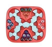 Ruota Gioco di flipper Antistress Perline Gioco da tavolo Giocattolo Design ergonomico Divertente Educativo Festa in famiglia Bambini Adulti Autismo Ansia Sollievo Materiale ABS (18 perle)