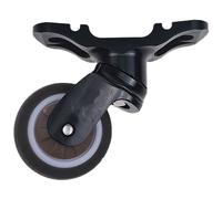 Ruota girevole in alluminio 32 mm compatibile con parafango bici pieghevole BROM