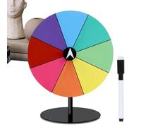 Ruota Girevole per S, Ruota da Gioco - Fortune Tablerop Wheel con Supporto | Colorato Secco per Il Nuovo Anno, Carnevale, Compleanno, Festa, Matrimonio, Laurea