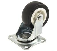 Ruota girevole per sostituire le ruote esistenti su mobili mobili come carrelli e scaffali (B)