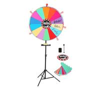 Ruota Girevole | Strumento a Rotazione Portatile e Divertente - Girello Della Ruota,per Festa di Compleanno Carnevale in Aula Evento Shopping per Interno ed Esterno Casa