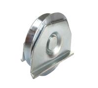 RUOTA GOLA QUADRA CON SUPPORTO ESTERNO 1 CUSCINETTO DA 80-100-120-140-160 MM