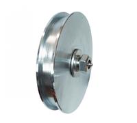 RUOTA GOLA QUADRA DA 90-100-120-140-160-180-200-250-300-350 CON PERNO INGRASSATO