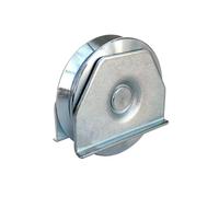 RUOTA GOLA V CON SUPPORTO ESTERNO 1 CUSCINETTO DA 80-100-120-140-160 MM