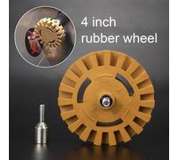Ruota gomma pneumatica affidabile per rimozione grafica colla efficace
