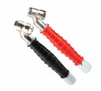 Ruota gonfiatore aria PCL Short Twin Hold On Open & Closed End 1/4" BSP Push ...