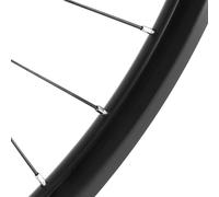 Ruota gravel - strada disco bloccaggio 700 anteriore mozzo 475 disco 6 fori nero