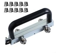 Ruota guida manuale in PVC con lama a forma di U regolabile in profondità per scanalature accurate su pavimenti in PVC e fogli in ambienti industriali e commerciali (piccole e larghe 10 lame)